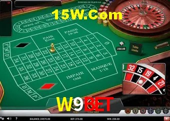 Sessão de jogo em andamento no aplicativo W9BET para Android