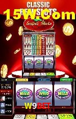Identidade visual e vitrine de ofertas da plataforma W9BET